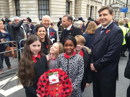 Tufnell Park Primary School join us at the Cenotaph