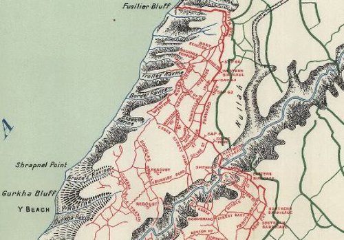 Map of Gully Ravine