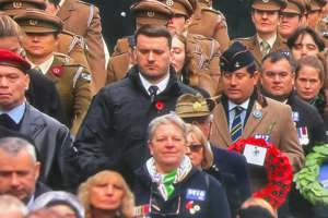 Gallipoli Association at the Cenotaph March Past on Remembrance Sunday 2023