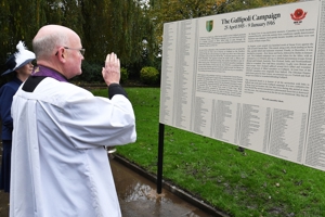 Salford fallen remembered on new Gallipoli Memorial board in Swinton