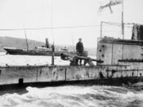 British Submarine HMS E2 Dardanelles 1915