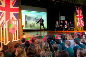 Gallipoli-themed Remembrance at Upper Wharfedale School