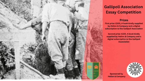 Gallipoli Essay Competition Banner