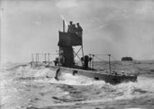 HMS B6 in the solent
