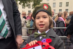 GA members participate in Cenotaph march-past on Remembrance Sunday 2024