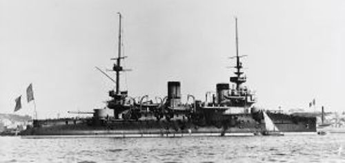 French Battleship Bouvet
