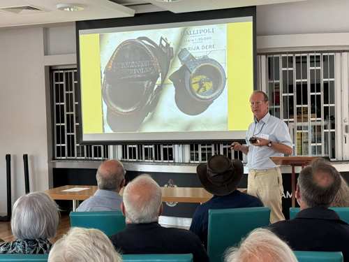 Guy Lewin Smith presenting