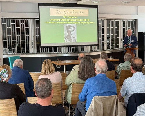 Roger Cooper Simpson talking on his grandfather and 1915 vs modern day military doctrine
