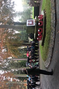 Remembrance Day 2023 at Brandwood End Cemetery