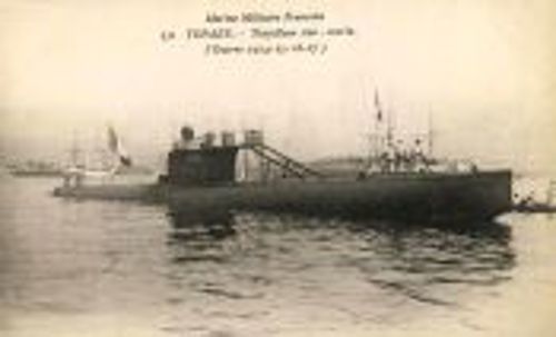 French Submarine Topaze